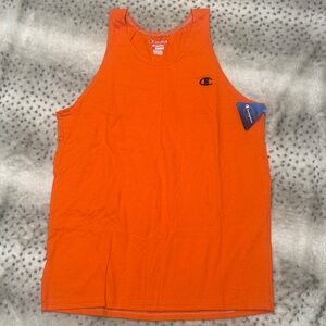 Champion Bright Orange Sleeveless Top